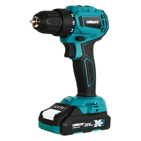Liangye 20V Compact χωρίς ψήκτρες ασύρματο τρυπάνι 787-7s