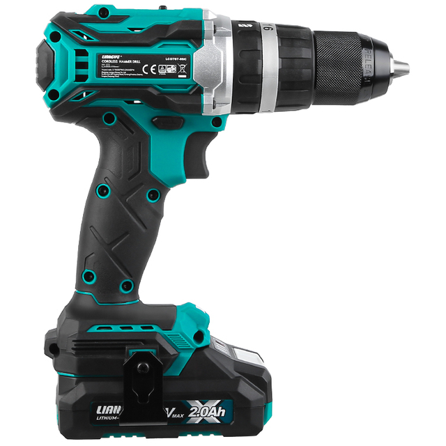 Liantgy 20v ការខួង Hammer គ្មានទ័រ 787-8Scs 