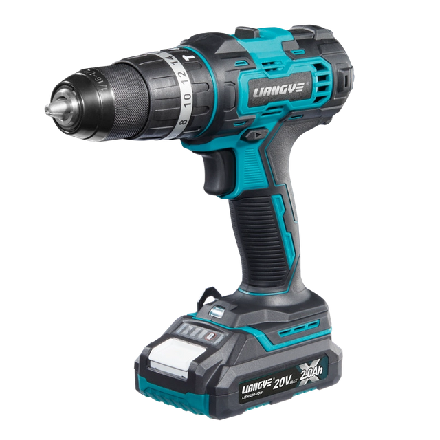 Liantgy 20v ការខួង Hammer ដែលមិនចេះរីងស្ងួត 787-1